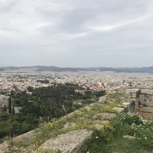 (Old Temple of Athena) Parthenon/Acropolis, Athens, Greece