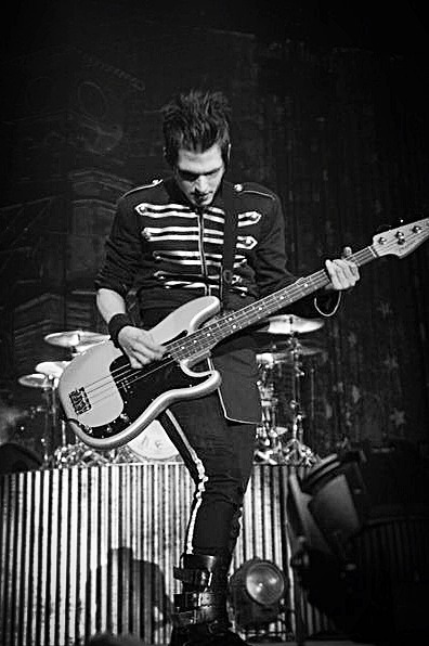 minniemouse14blog:  Mikey Way - Black Parade Era