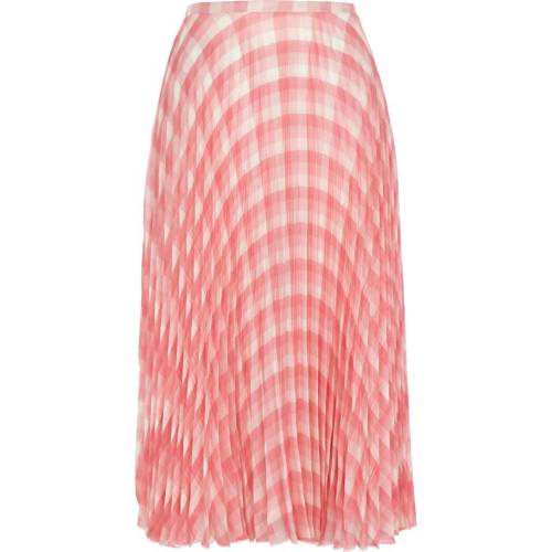 Pink check pleated midi skirtYou&rsquo;ll love these Skirts. Promise!