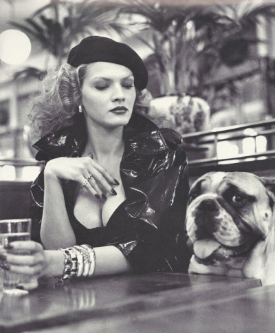designerleather:
“Sylvia Gobbel by Helmut Newton - Love the expressions in this image
”
