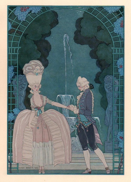 Colloque Sentimental by George Barbier