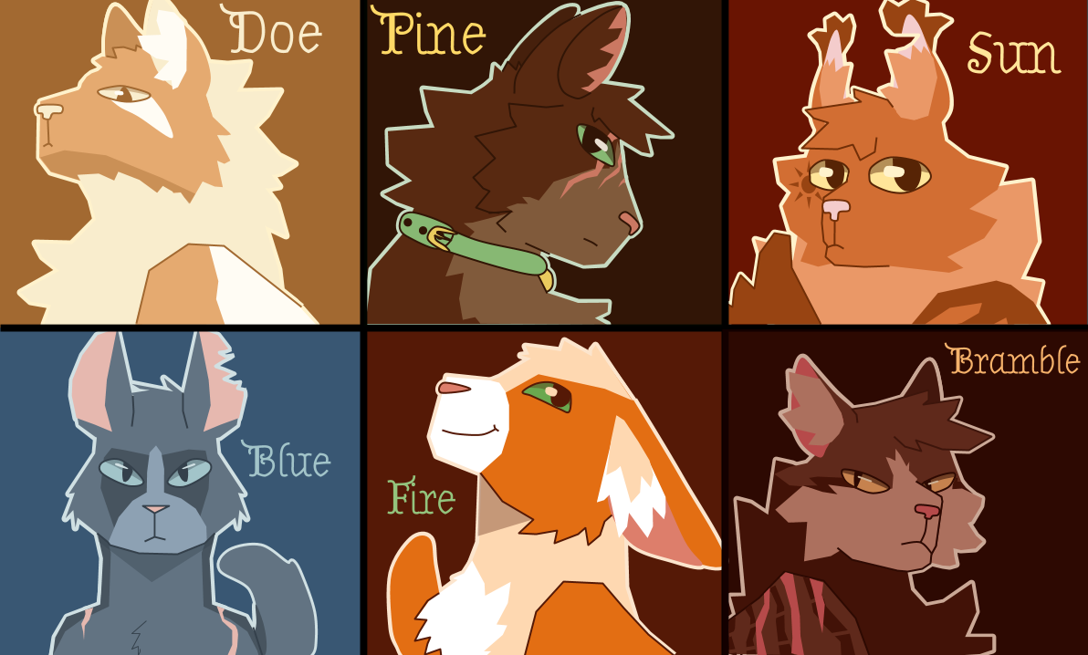 Warrior Cats Forever! - Thunderclan Cats: Firestar Showing 1-34 of 34