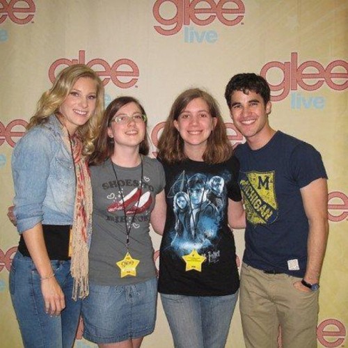 Does this count for my favorite Glee moment/photo, #GleeToMe gods? Because it totally is - that was 