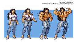 bigmusclegirlfan:  The fine art of pokkuti.