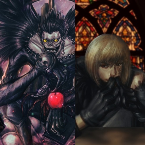@deathnotetarot preview wips