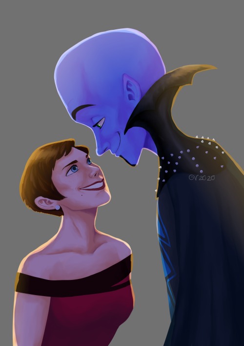 My favorite movie turned 10 yesterday :) This is my gift for @nach0 as part of the megamind gif