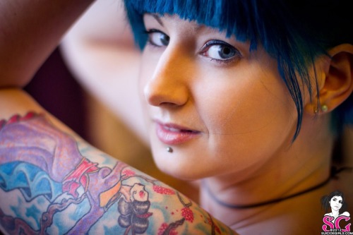 past-her-eyes:   Chibbi Hopeful chibbi.suicidegirls.com Link to South African SuicideGirls 