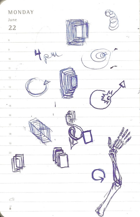 deadlydoodles:rairii:2015 Planner Doodles Hey-ho, look at that. A few pages of miscellaneous doodles