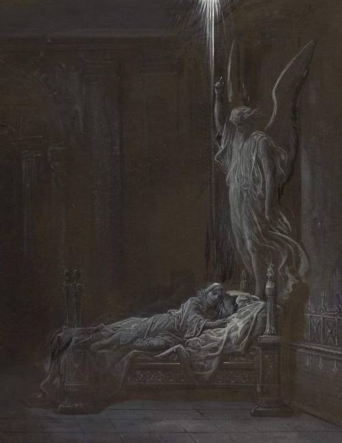 'The Calling Of Samuel', Picture Painted By Gustave Dor, 1877