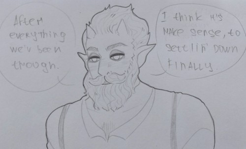 I Had An Idea Of Them Having This Conversation For A Long Time And I Decided To Draw It Finally