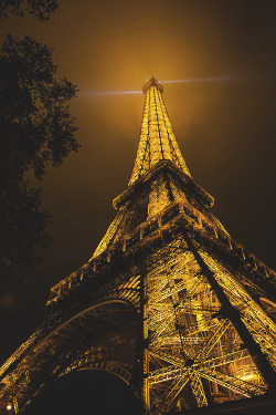 modernambition:  Eiffel Tower At Night |