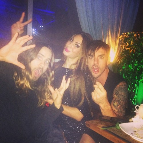 Porn lovefrommars:  x Jared and Shannon in Moscow photos