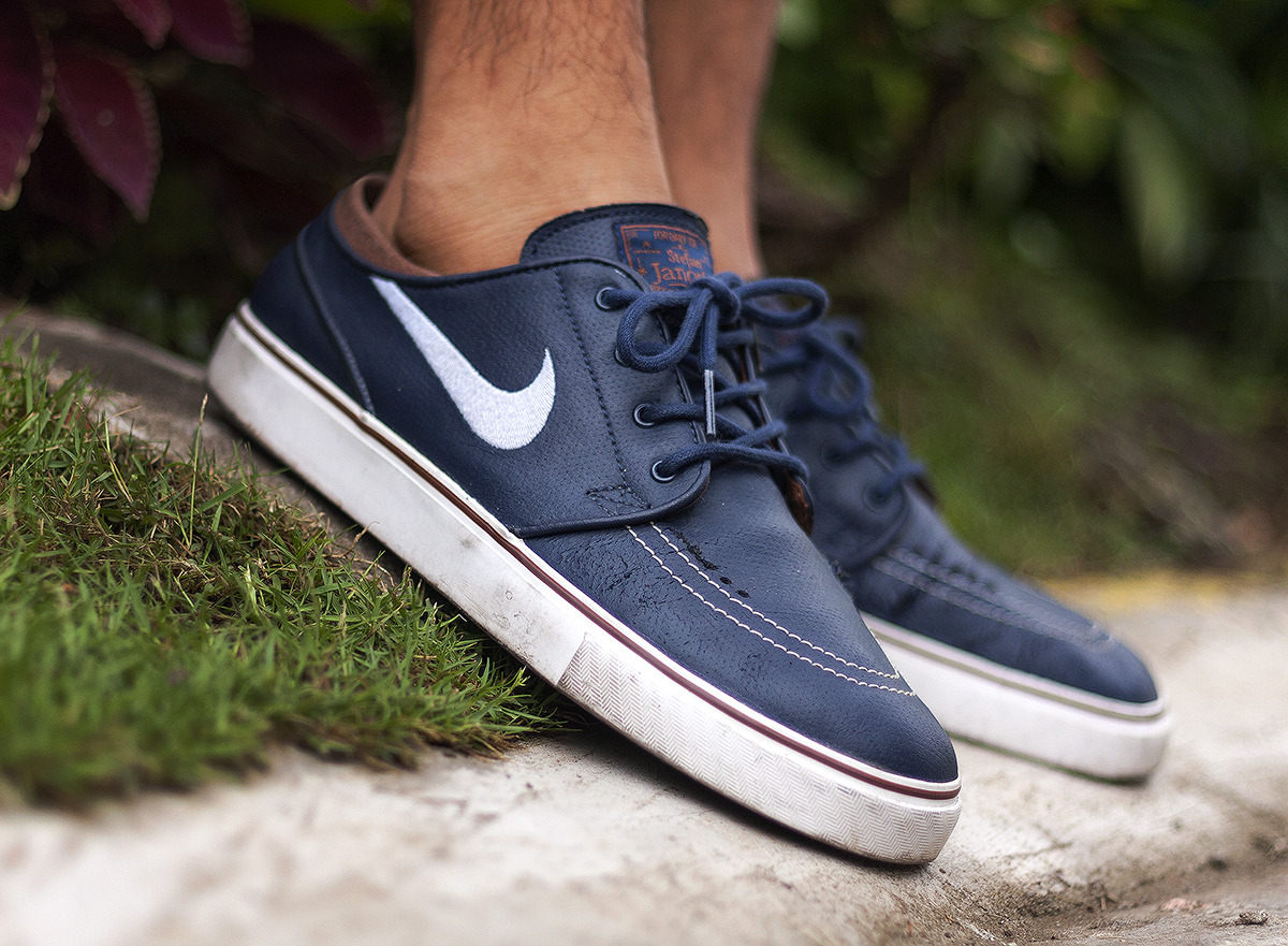 nike sb obsidian leather