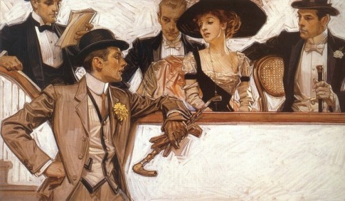 tears-of-an-artist: J.C. Leyendecker (1874-1951), american illustrator.