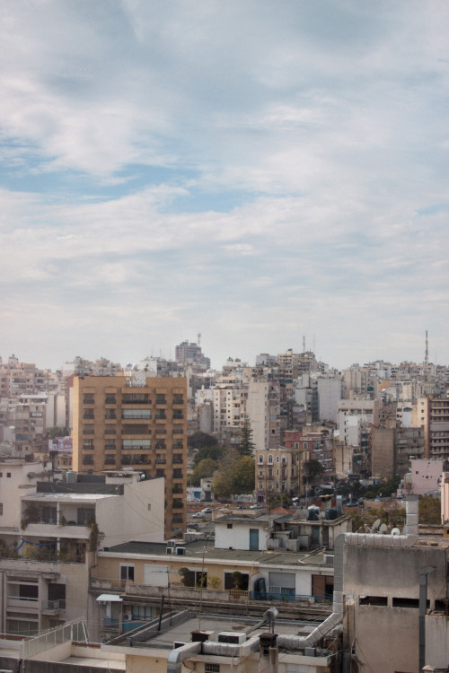 The not typically photographed side of Beirut, Lebanon. I like this better than Downtown Beirut, per