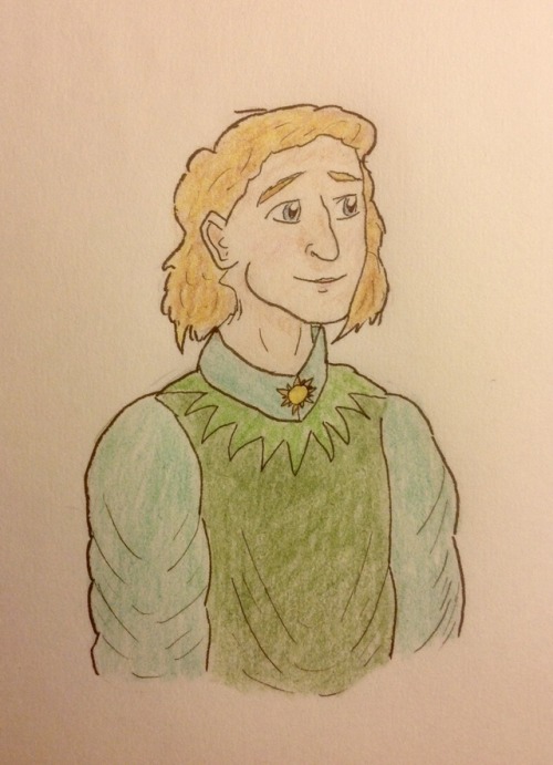 maluoliowithin:I wanted to draw the sons of York but I’m lazy so here’s George.