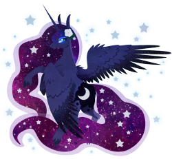 theponyartcollection:  Moonflower by Keetah-Spacecat