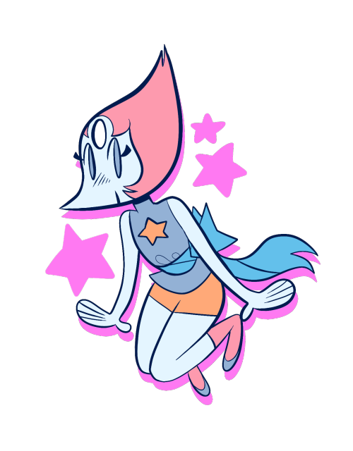 groovinghoul:  I meant to post this a while ago but I drew all the Pearl Girls !!  