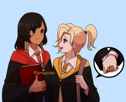 supershrimpcakes:for all the Pharmercy/Harry