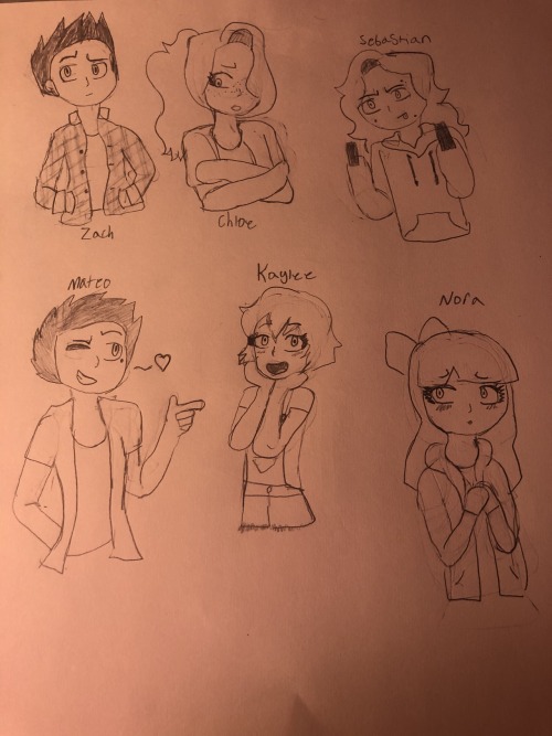 Here Are Some Of My Main OCs. Nora Came Out So Ugly I Didnt Do Her Justice At All