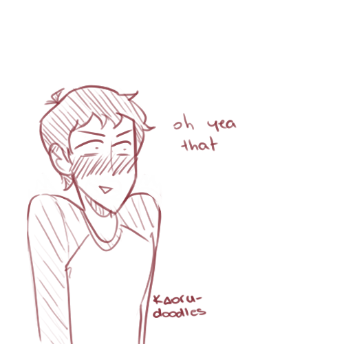 kaoru-doodles: he was totally thinking about a fistbump I know itâ€™s been done yet bUT 