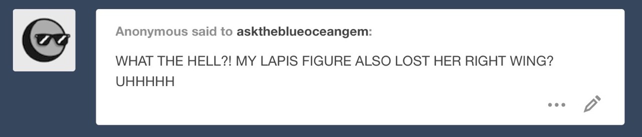 asktheblueoceangem:  all better//not gonna lie the wings are pretty flimsy?? so thats