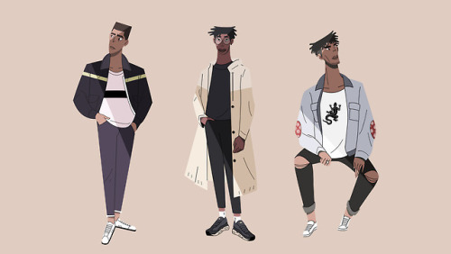 Some early design I did last year for the graduation movie J’ATTENDS LA NUIT of my good friend