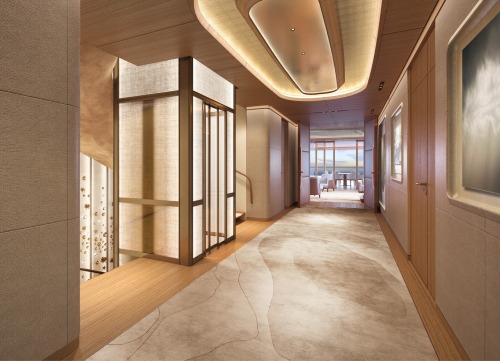  Admiral’s “Kenshō,”Exteriors: Azure Yacht Design and Archineers Berlin,Interiors: Jouin Manku