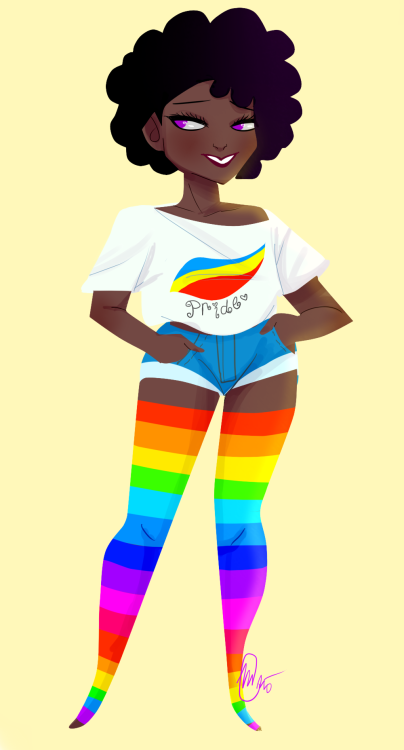 sparkly-jizz:  show off your rainbows. ♥