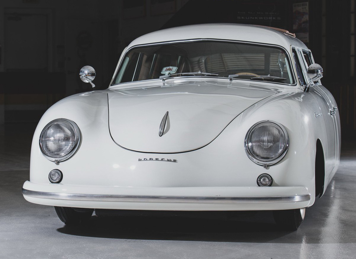 carsthatnevermadeitetc:  Porsche 356 Limousine, 1953. A one-off customised stretch