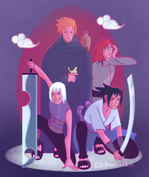 gjdraws:team takanaruto