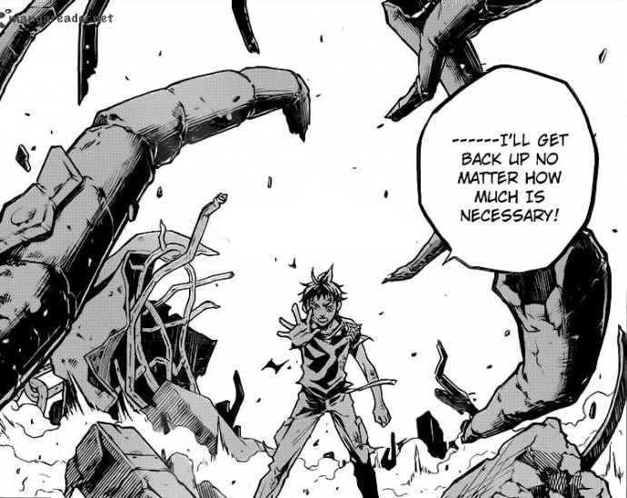 42sharksinwonderland:  “Ganta cries too much”“He didn’t have any badass moments”“There’s