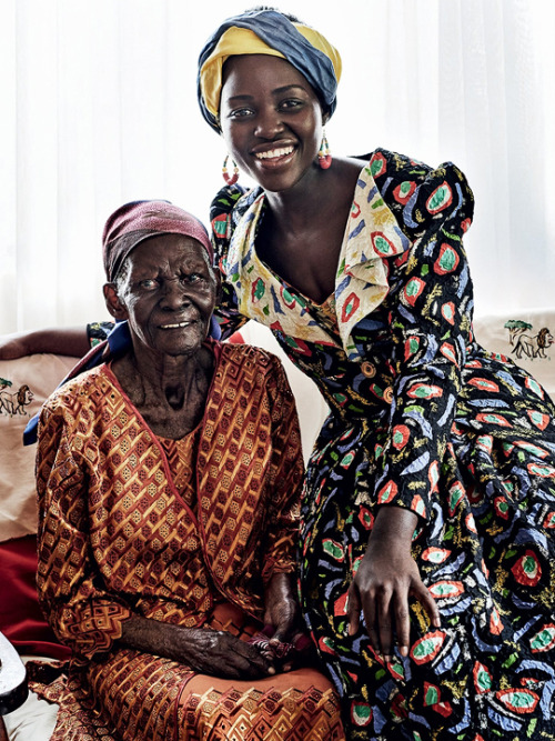 cantinaband:Lupita Nyong’o | Photographed by Mario Testino