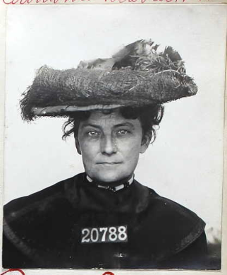 yeoldenews:   Female inmates of San Quentin State Prison and their very fine hats. 8/?.