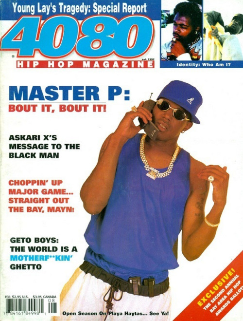 XXX Master P - 4080 Magazine (1992) photo