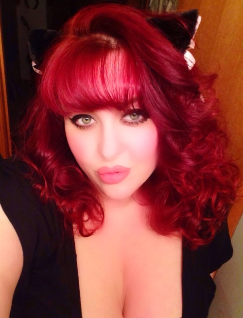 littlebunnysunshine:  Fun new kitten ears, better pictures to come!