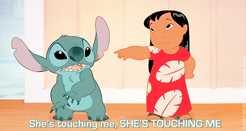 drowning-in-bloody-memories:  She’s touching him!