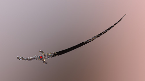 I started learning 3d like about 3 months ago and I decided to create the most adorable weapon for t