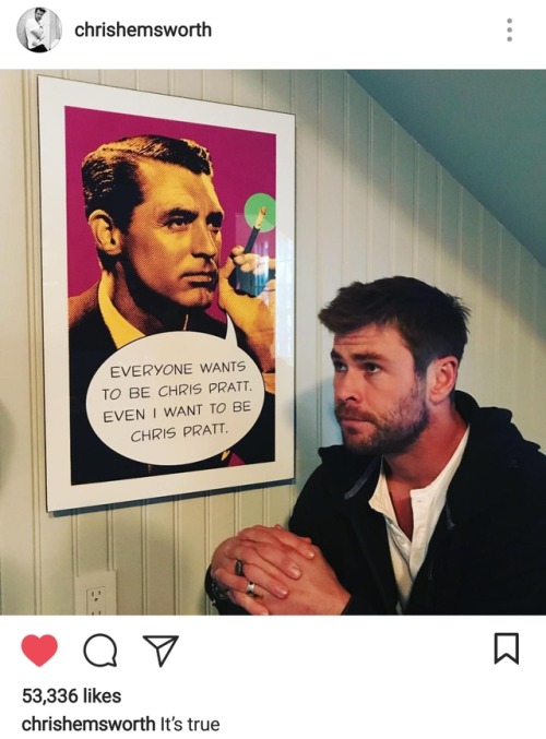 coconutfella: marvel-is-ruining-my-life: The Chrises are killing me He’s having an existential