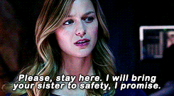 supercanaries:Supergirl / DC’s Legends of Tomorrow AU: In the year 2017, Kara Zor-El is lured to sav