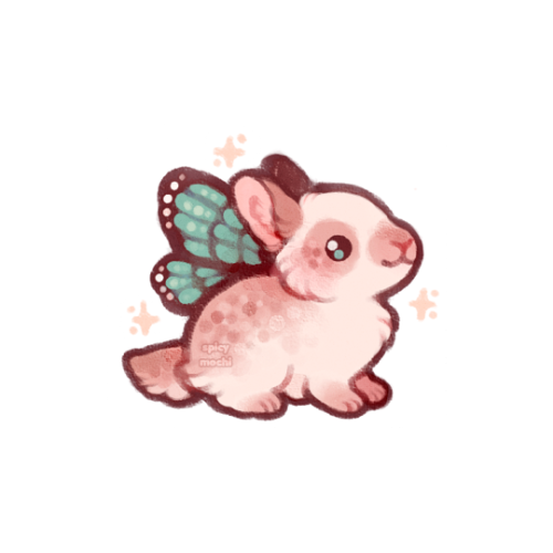 spicymochi:fairy bunny