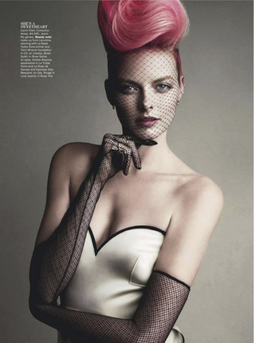 opaqueglitter: Cool Change Publication: Vogue Australia February 2013Model: Elza LuijendijkPhot