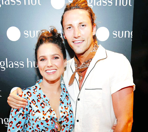 June 20th. Sophia &amp; Tyler Lain at Sunglasses Hut Summer Kick Off event in NYC