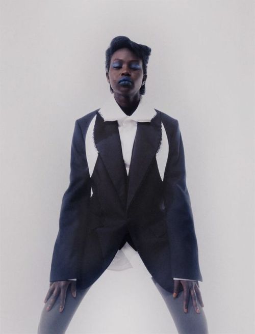 distantvoices:AWENG CHUOL X VIVIENNE WESTWOOD BY CLARK FRANKLYN FOR CLASH MAGAZINE