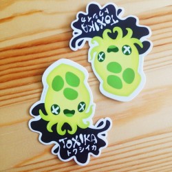 inki-drop:  Toxika stickers have arrived!