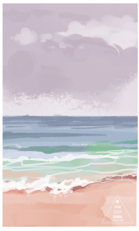 starfleetrambo:some old beach studies I made for my Human-tier Patrons! (Hi-res and notes about it a