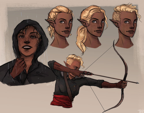 taztothesky:messin around with inquisitor designsi cant choose between qunari mage and elven rogue o