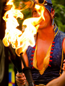 pahz-takes-a-tumble:  Jimmy’s on FIRE! on Flickr.Taken August 4, 2012 at the Bristol Renaissance Faire. I usually miss Barely Balanced’s fire show because it starts while the final joust is happening. But on this day, they had to cancel the joust