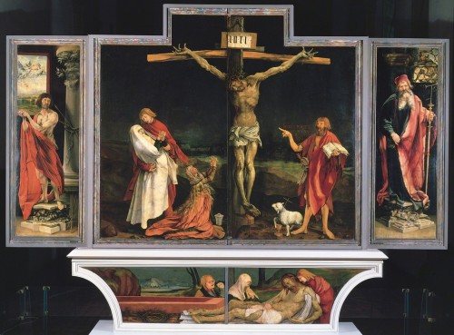 Isenheim Altarpiece, Matthias Grünewald, 1512-16,345c482 cm, Unterlinden Museum, ColmarThe trip