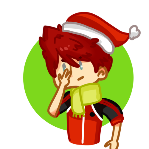 I did some christmas avatars for my friends <3